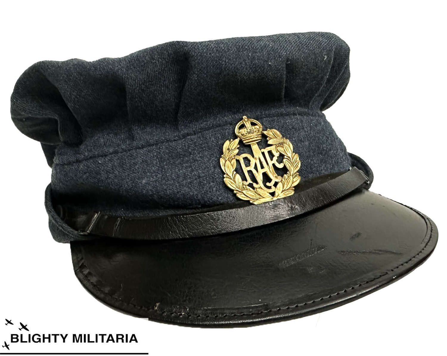 Original WW2 Women's Auxiliary Air Force Peaked Cap