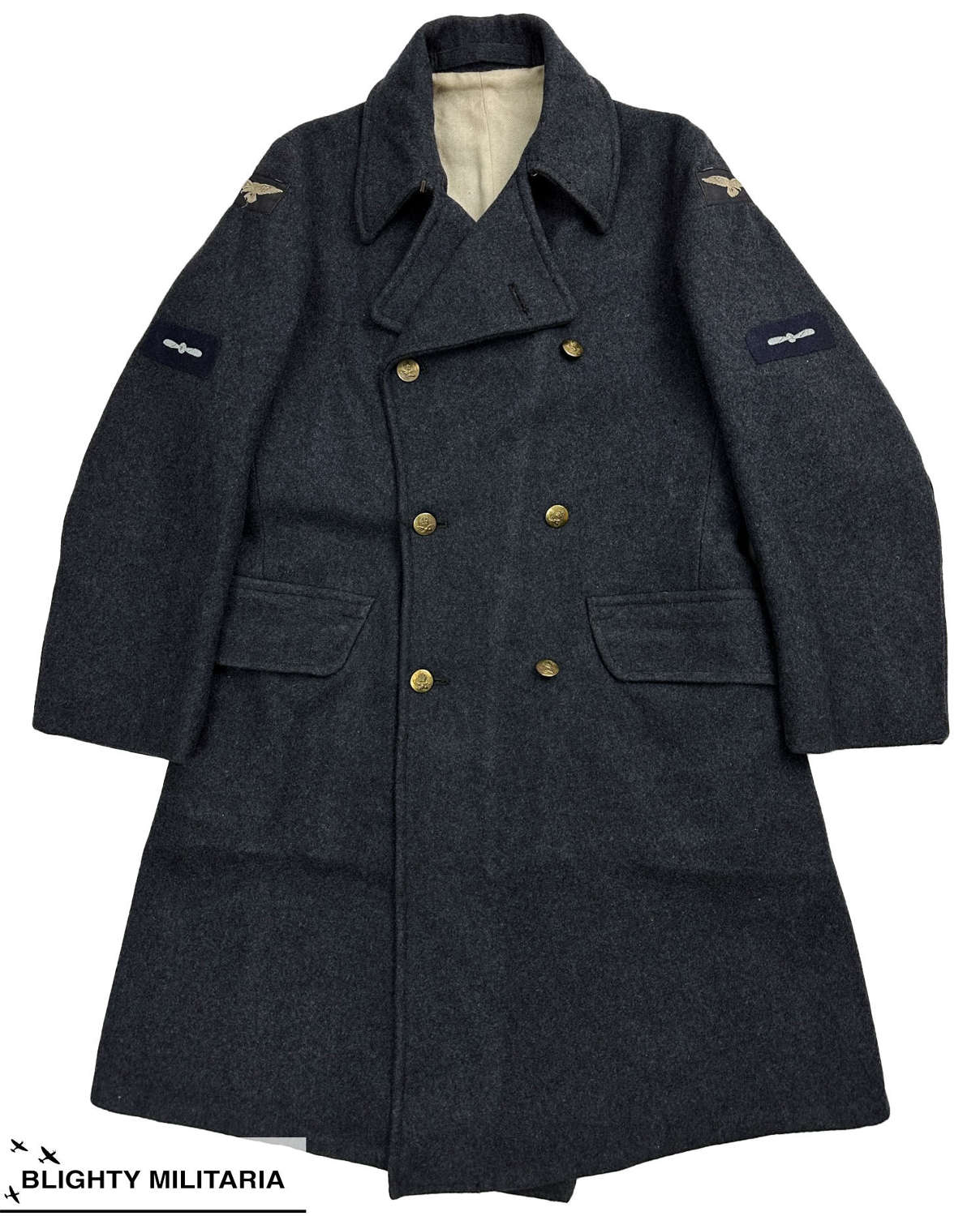 Original WW2 RAF Ordinary Airman's Greatcoat - Size 4