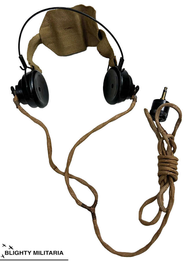 Original WW2 British Army DLR No. 5 Headphones