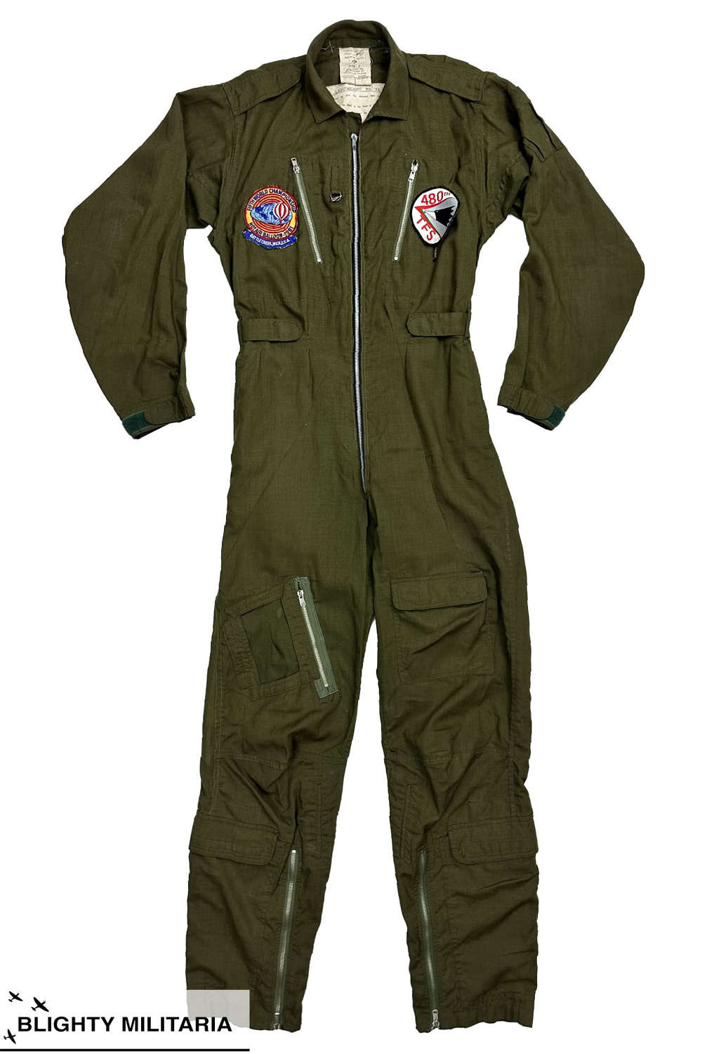 Original 1969 Dated RAF MK. 7A Flying Suit - Size 7