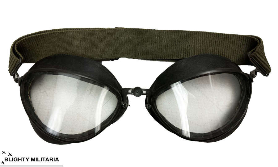 Original 1943 Dated German Luftwaffe 306 Flying Goggles