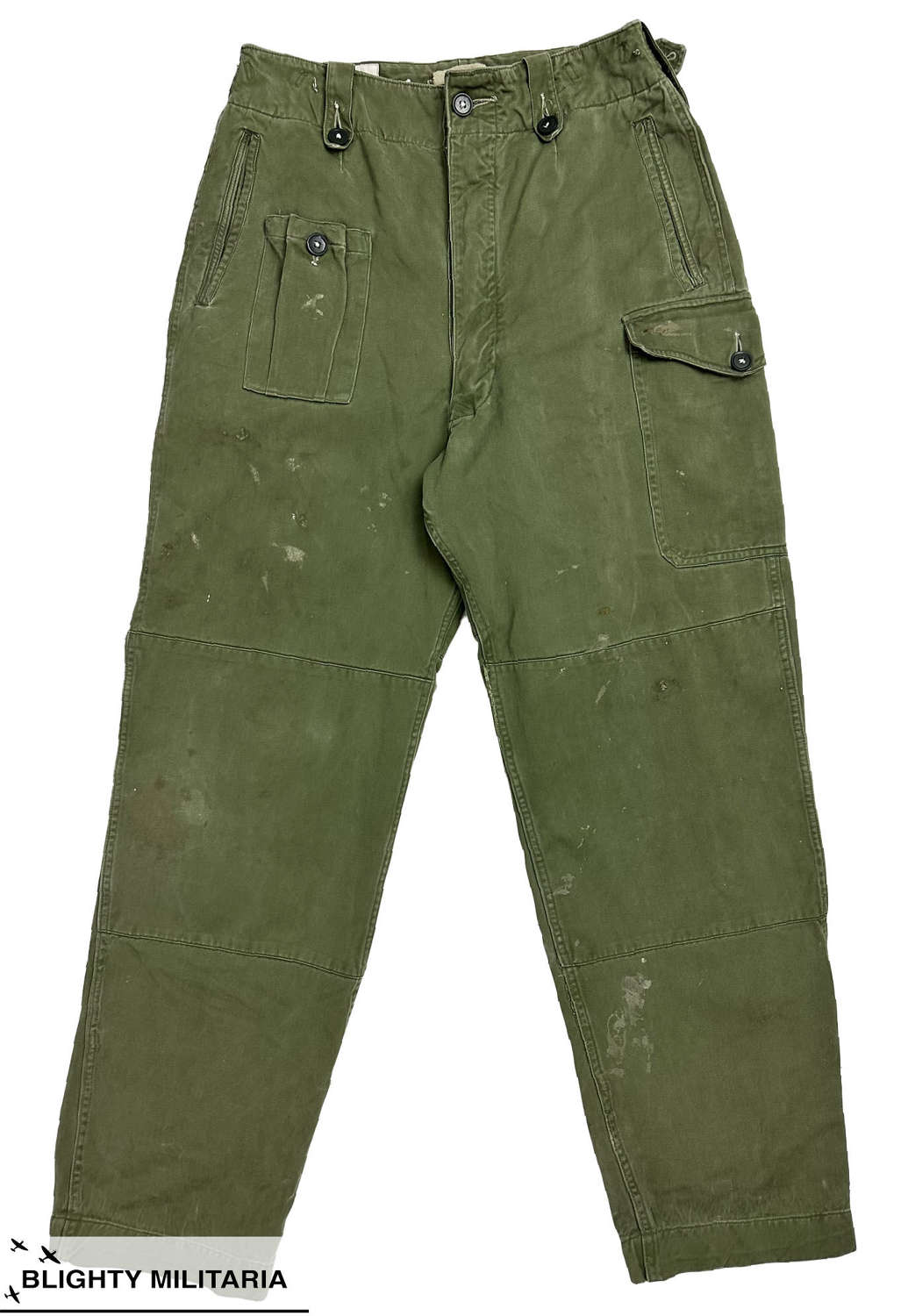 Original 1960s British Army 1960 Pattern Combat Trousers