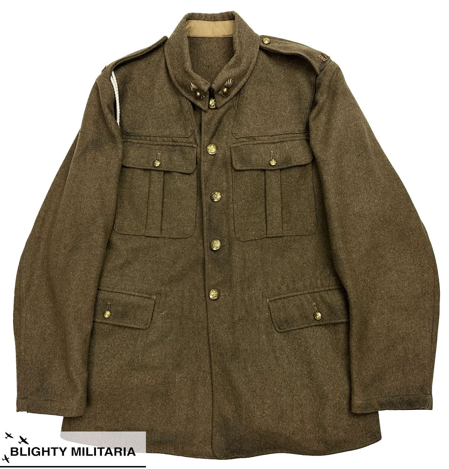 Original 1942 Dated British Army Service Dress Tunic - Large size 15