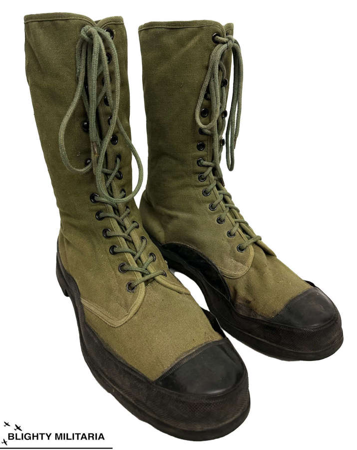 Original 1942 Pattern USMC 'Okinawa' Jungle Boots - Size 10