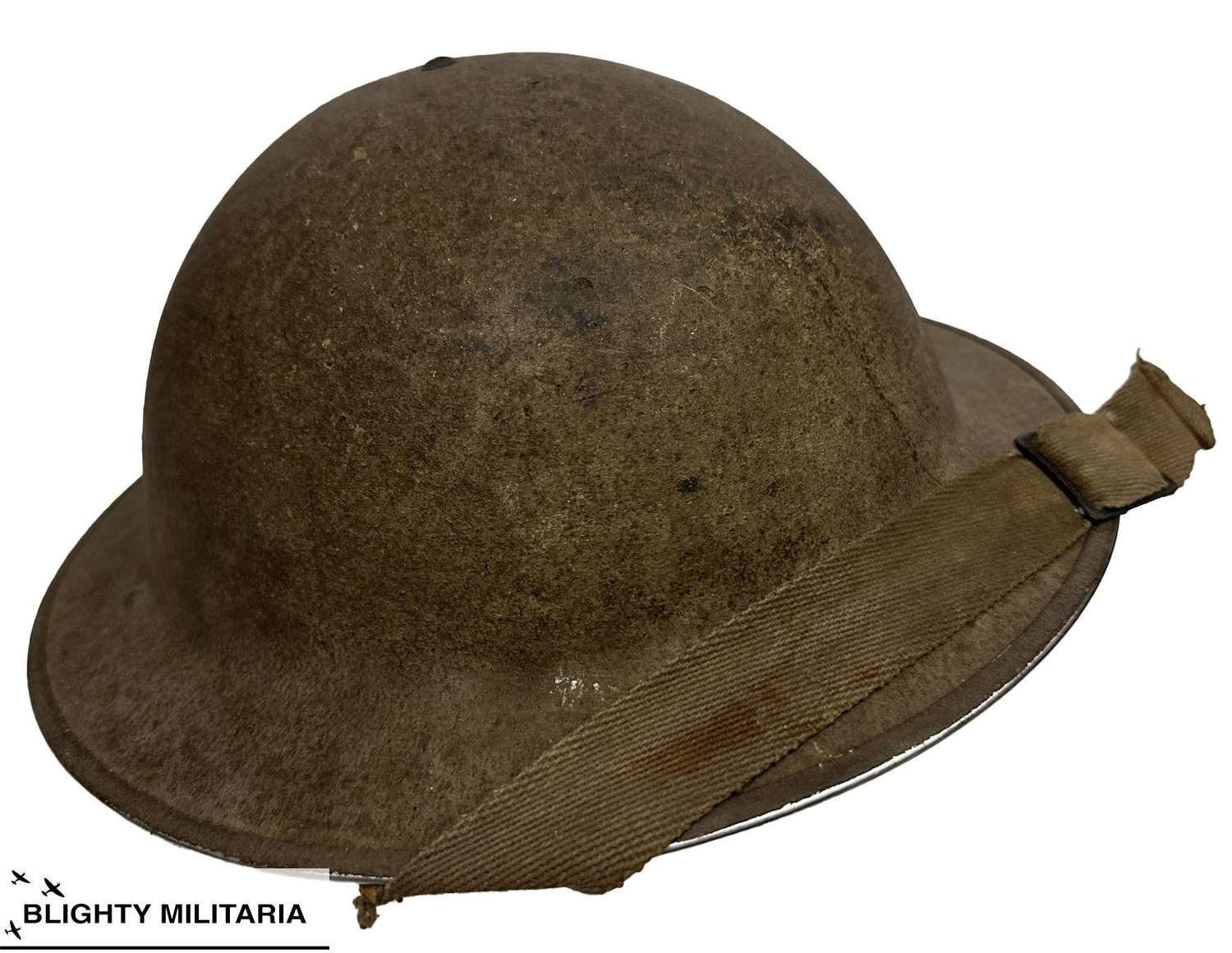 Original Pre WW2 British Army MKII Steel Helmet by 'J.S.S'