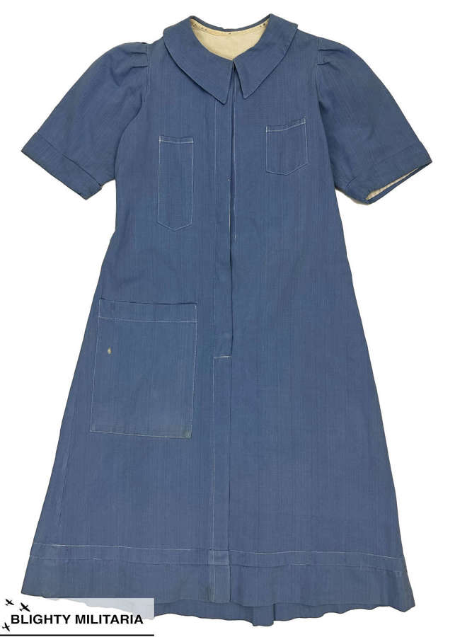 Original 1920s British Nurse's Work Dress