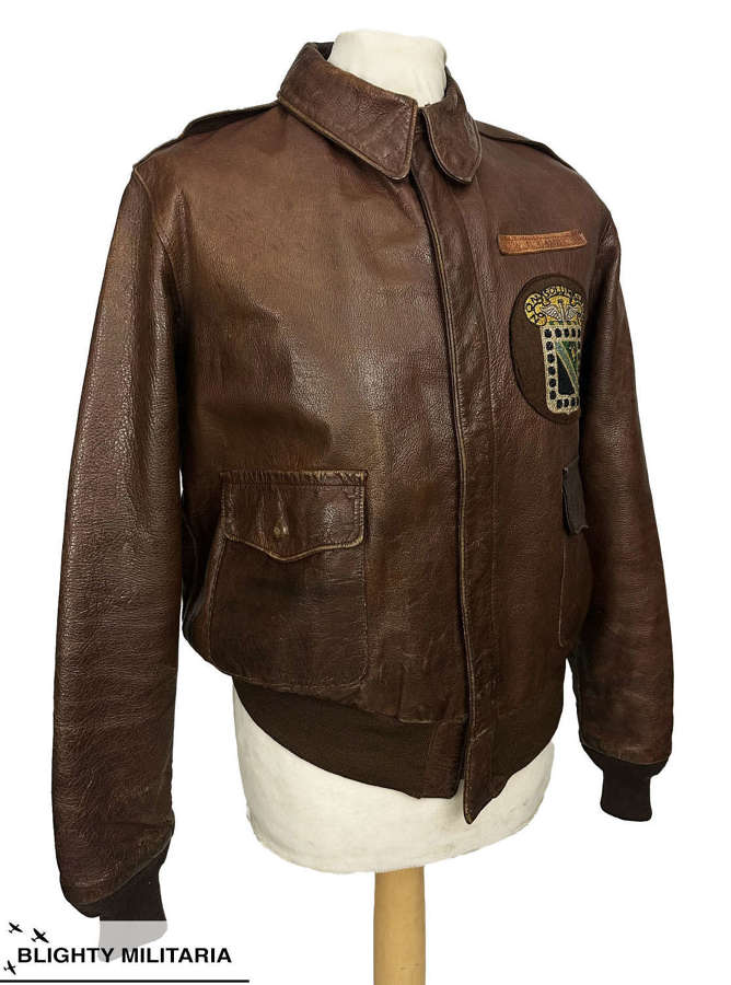 Original Attributed 1941 USAAF A2 Flying Jacket by 'Rough Wear' - 40