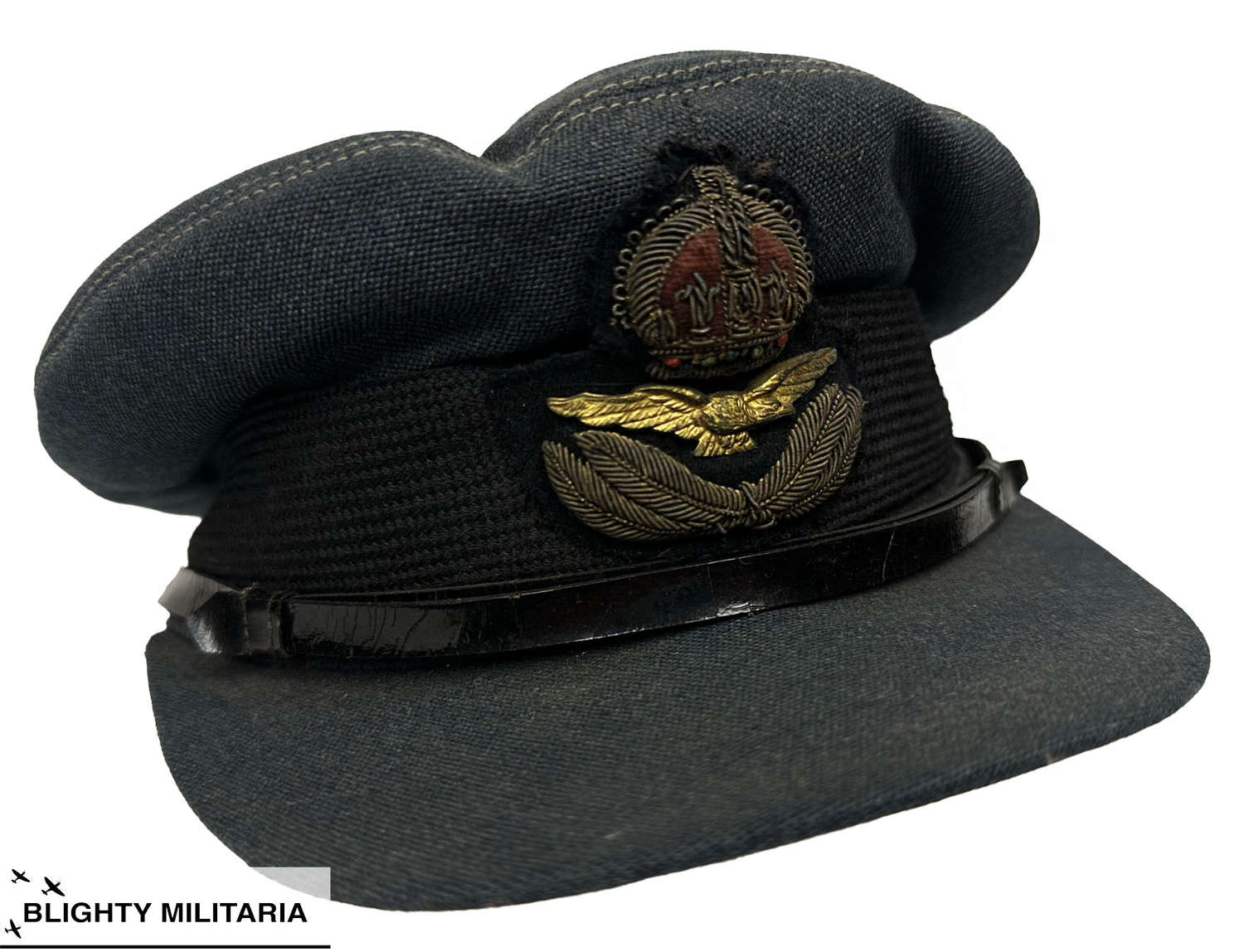 Original WW2 RAF Officer's Peaked Cap
