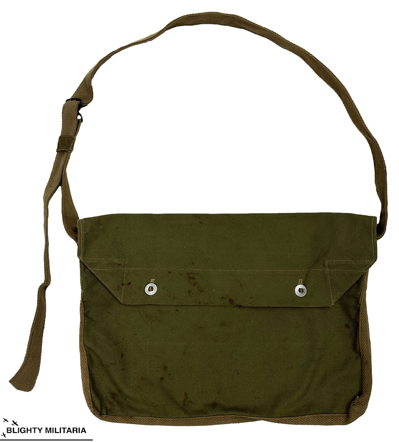 Original 1947 Dated French Army Modele 1892 Pattern Haversack