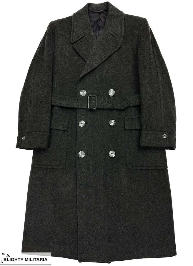 Original Early 1950s Men's Double Breasted Overcoat by  'Burton'