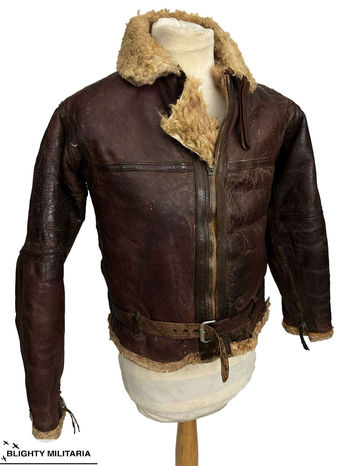 Original Early Mid War RAF Irvin Flying jacket