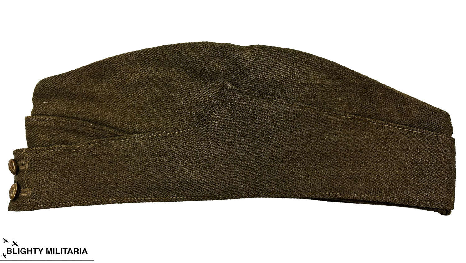 Original WW2 British Army Field Service Cap - Size 7 1/8