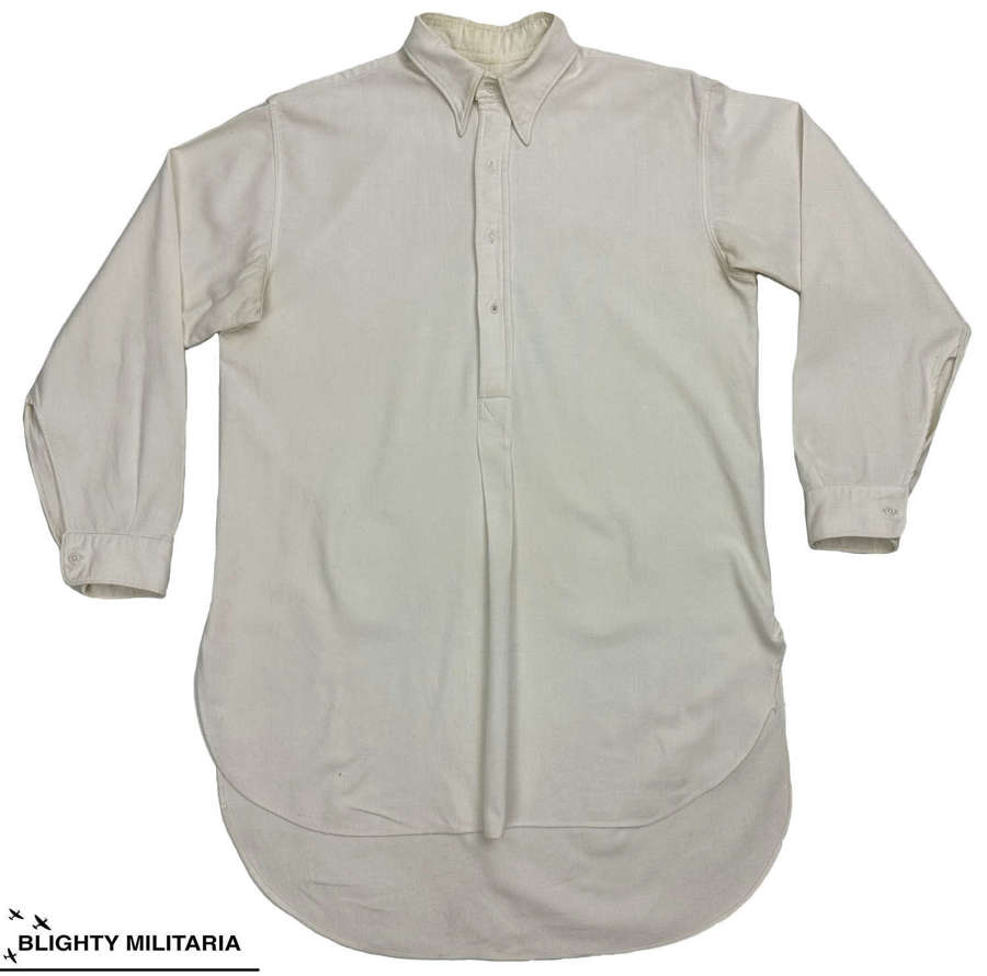 Original 1940s CC41 Men's Sports Shirt by 'Meritus' - Size 15 1/2