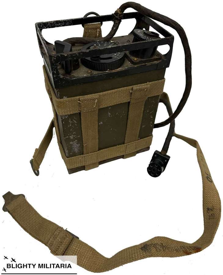 Original WW2 British Army No. 38 MKII Wireless Set + Harness