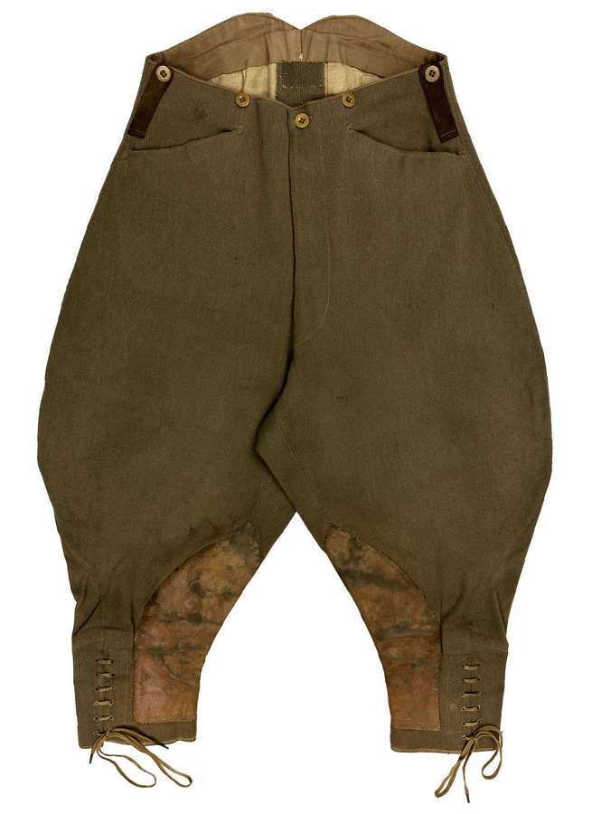 Original Great War Period British Army Officer's Breeches by 'Hawkes'