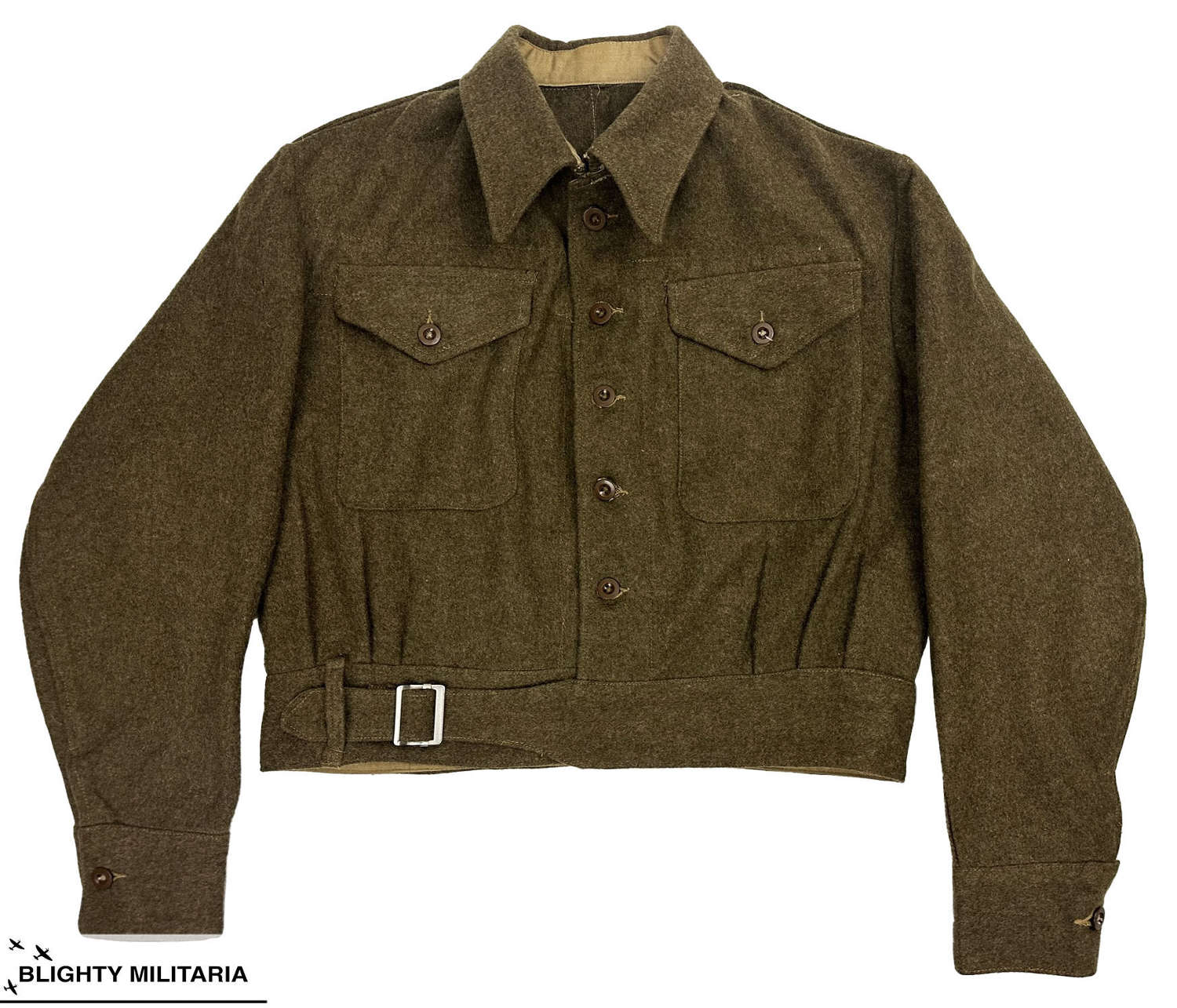 Original 1946 Dated British 1940 Pattern Battledress Blouse - Size 18