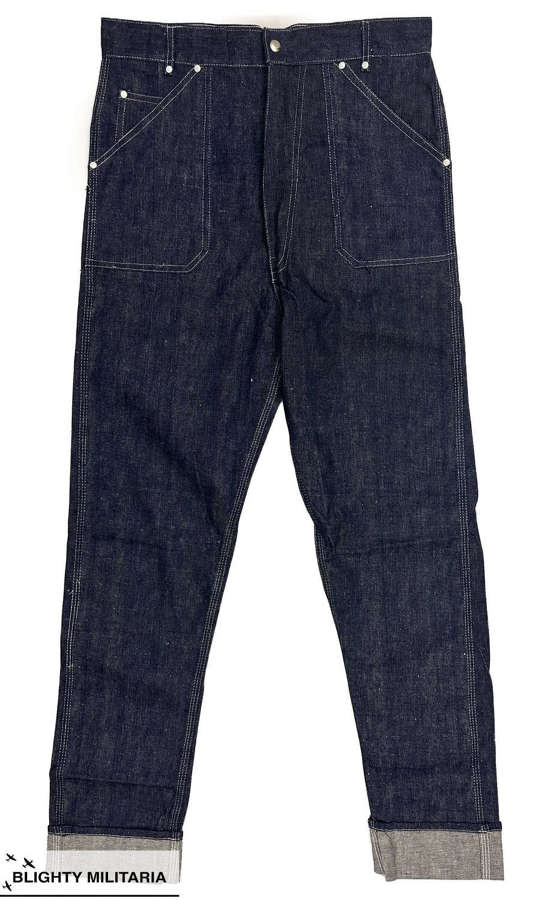 Original Deadstock 1960s British Denim Jeans - Size 30