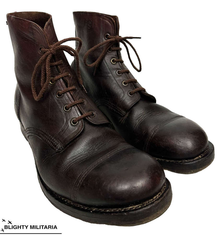 Original 1945 Dated British Army Jungle Boots - Size 11
