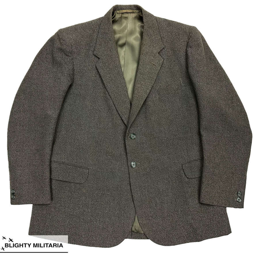 Original Early 1950s British Bespoke Made Men's Suit Jacket - Size 40