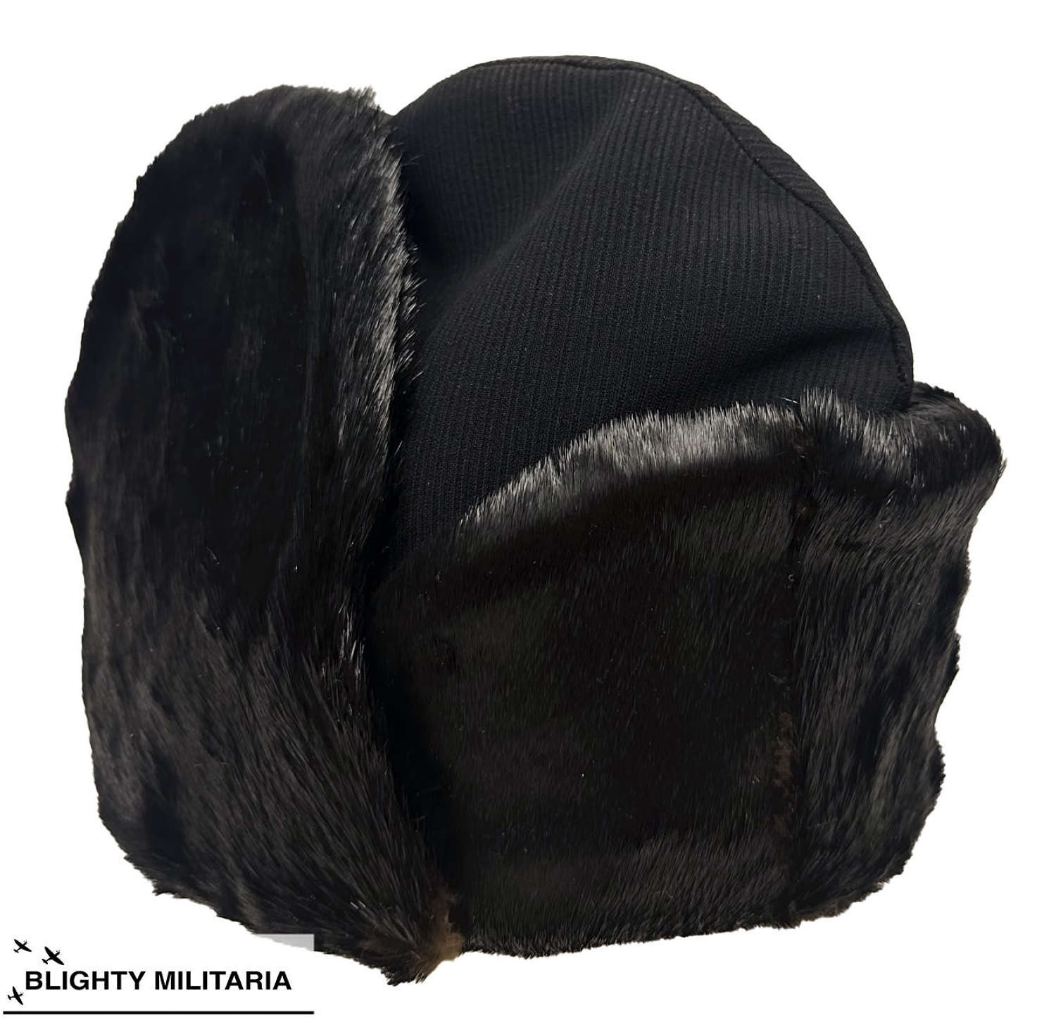 Original 1941 Dated Royal Navy Extreme Cold Weather Cap