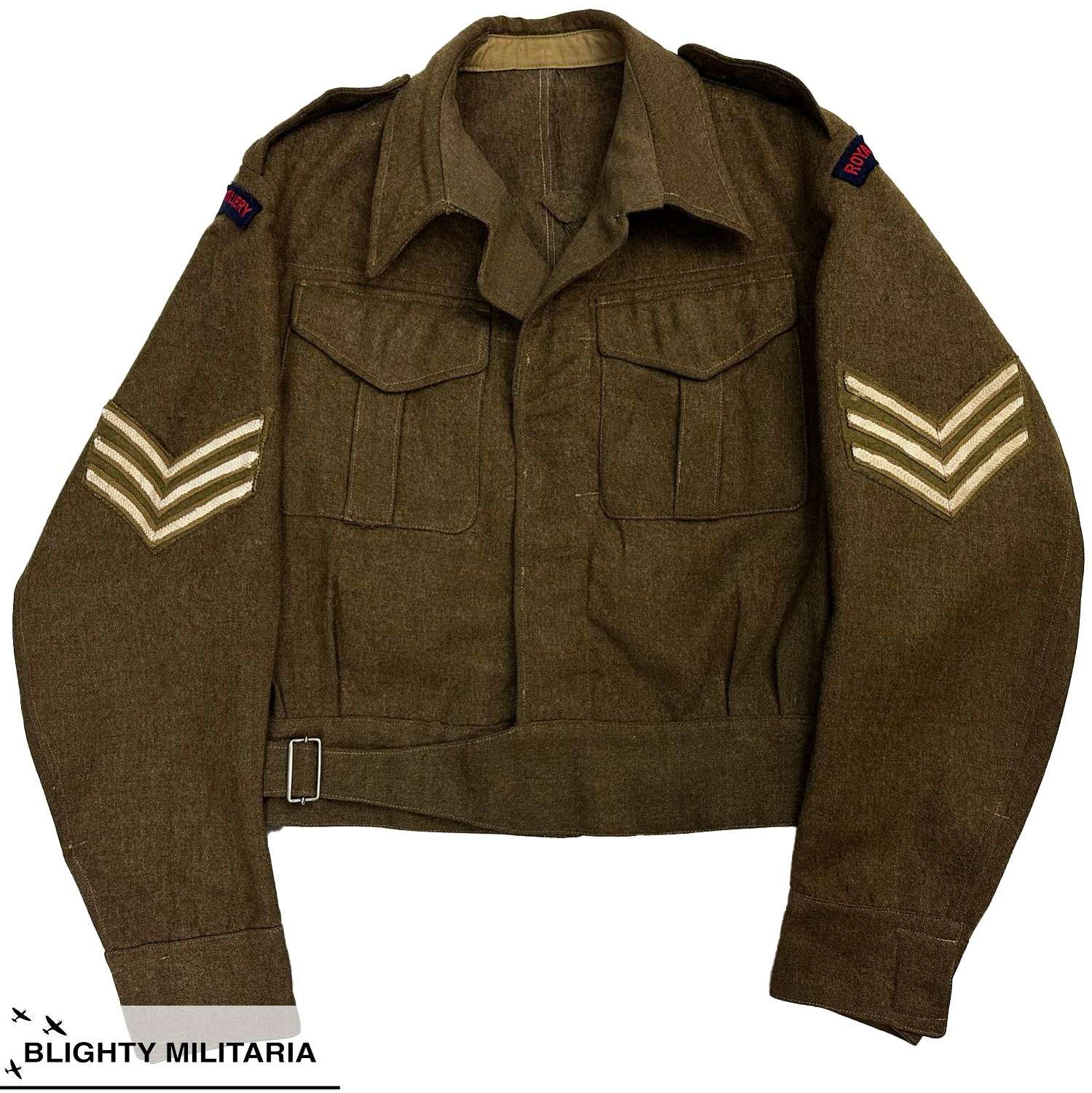 Original 1941 Dated British Army 1940 Pattern Battledress Blouse