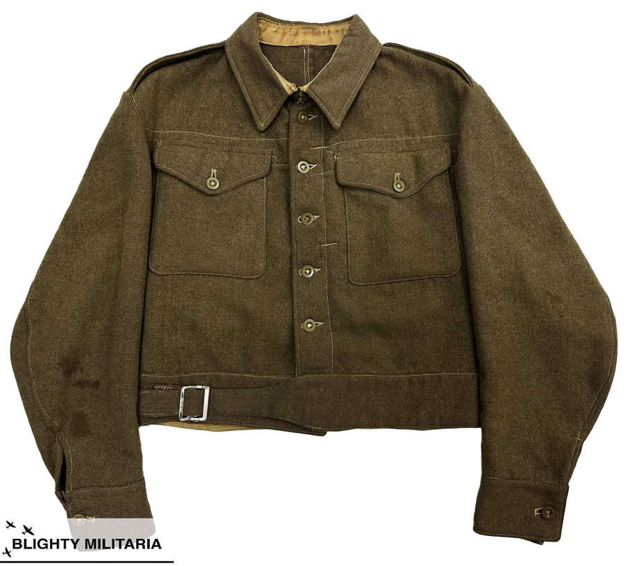 Original 1945 Dated 1940 Pattern Battledress Blouse - Size 12