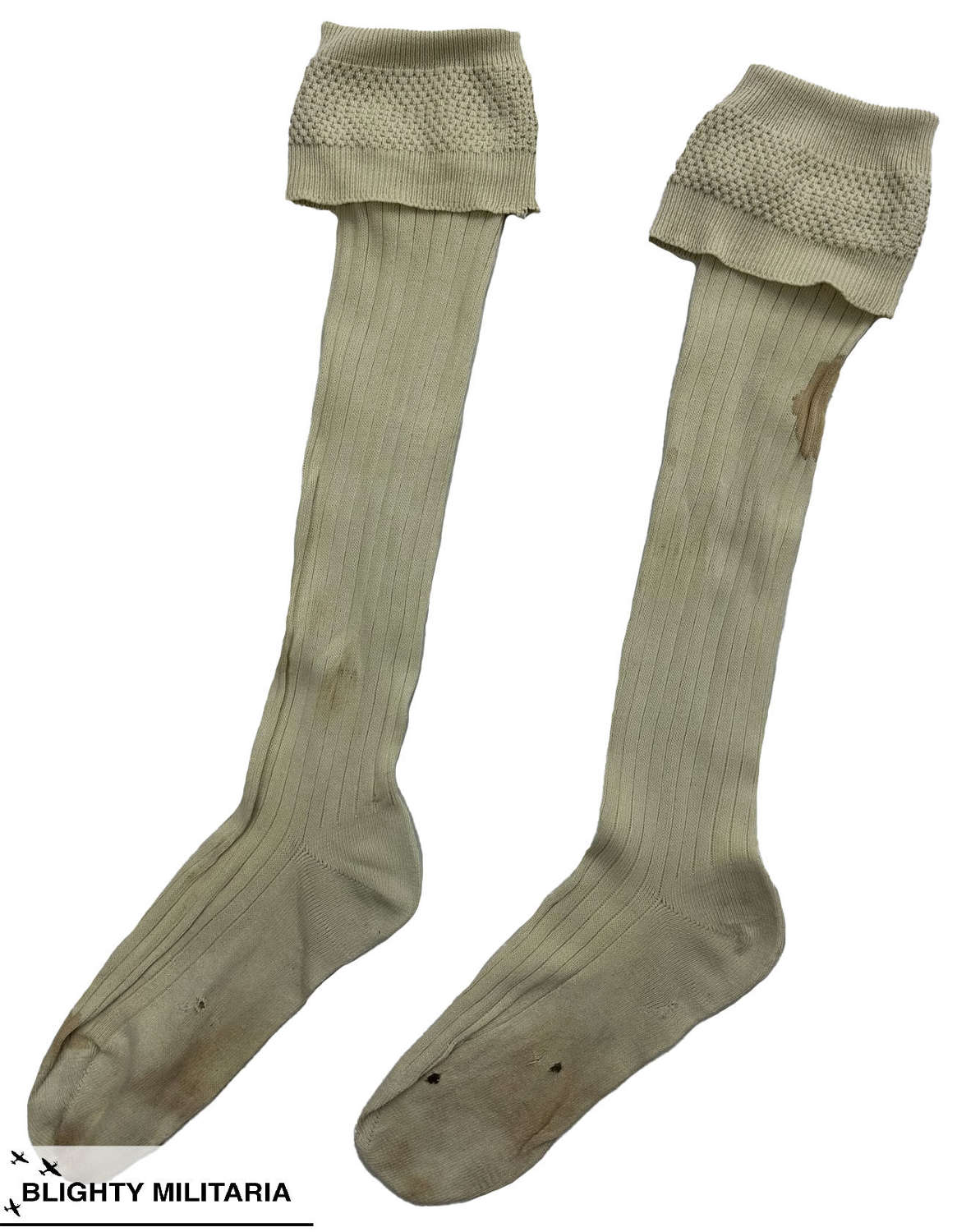 Original WW2 British Army Officer's Tropical Socks