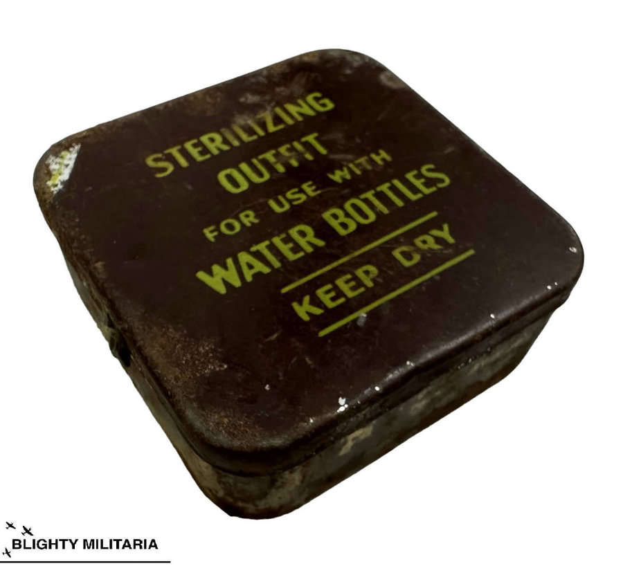 Original WW2 / Cold War RAF Water Sterilizing Outfit