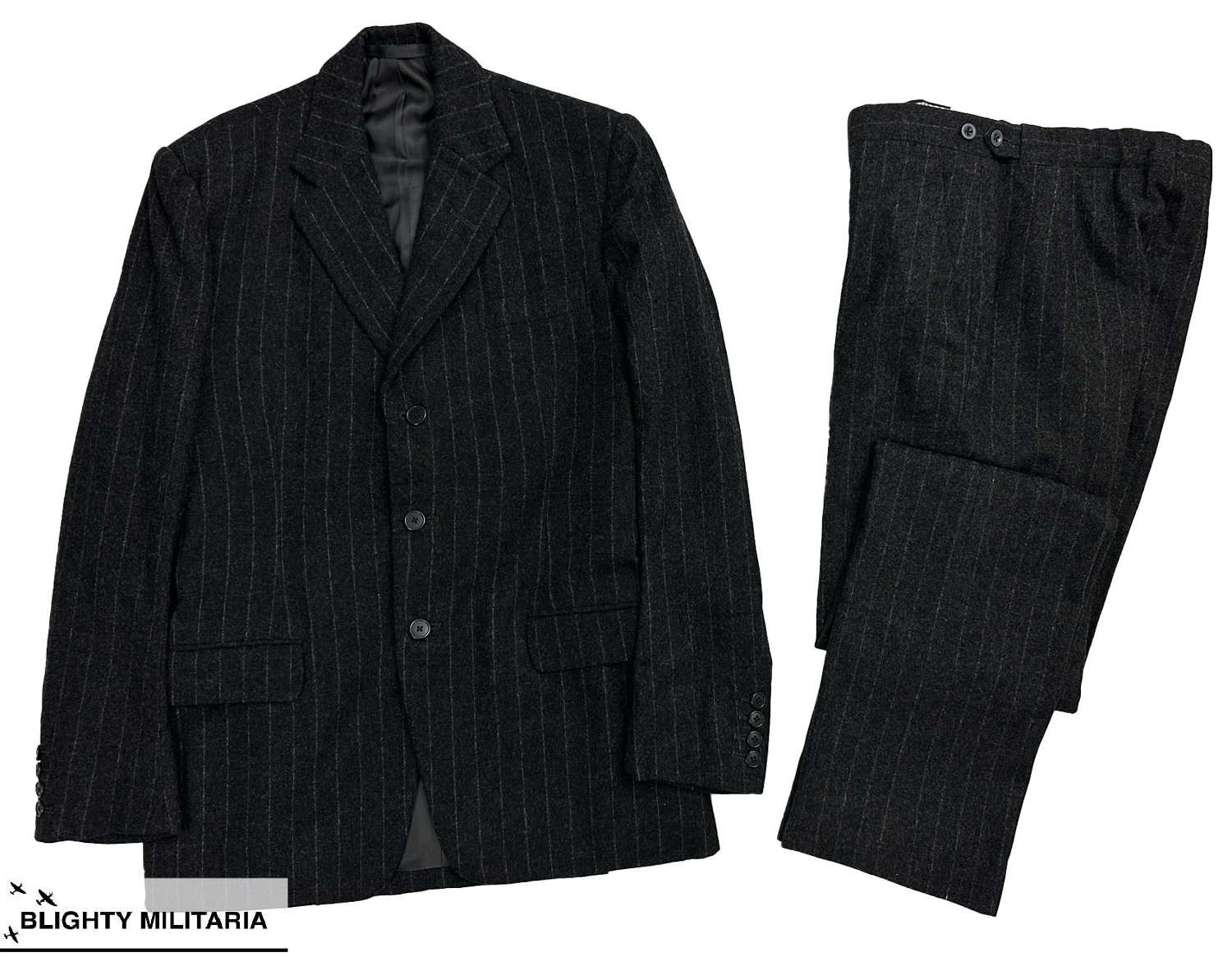 Original Early 1960s British Two Piece Men's Suit