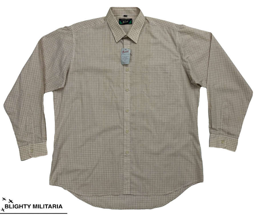 Original 1960s Men's Checked Shirt by 'Bonart' - Size 17