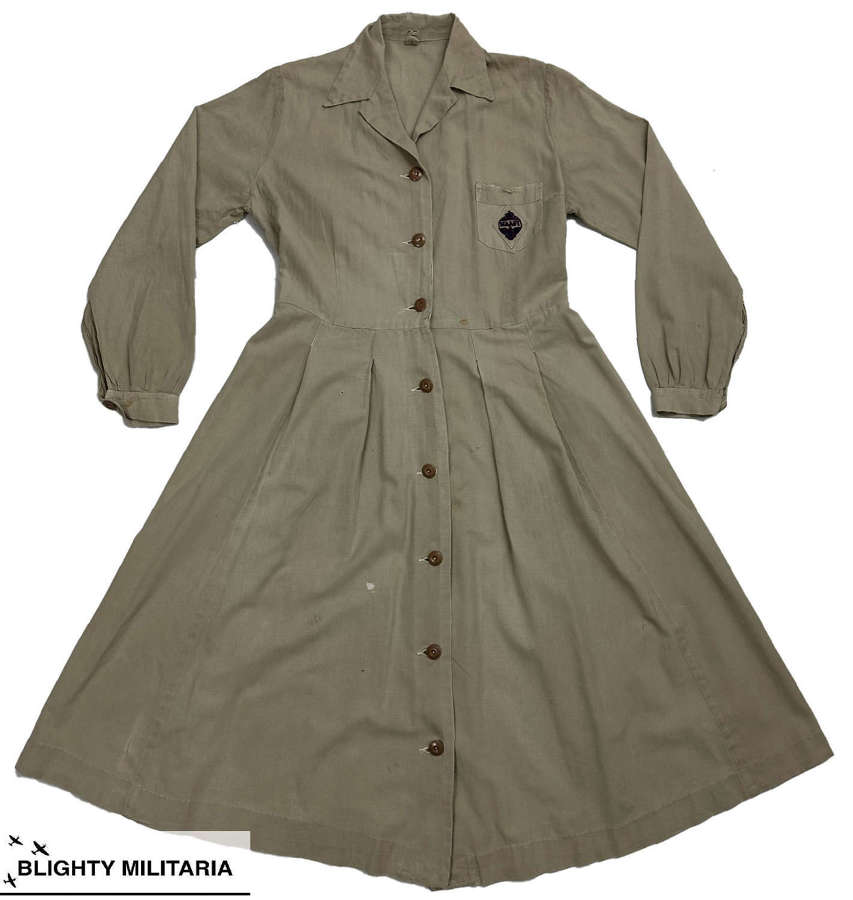 Original WW2 NAAFI Women's Work Dress