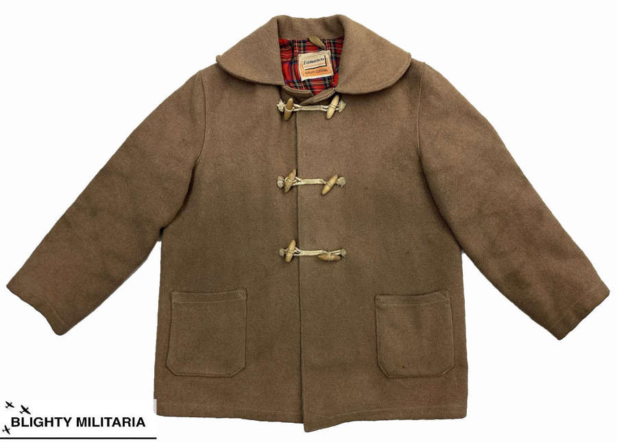 Original 1950s British Civilian Short Duffle Coat by 'Eamanco'