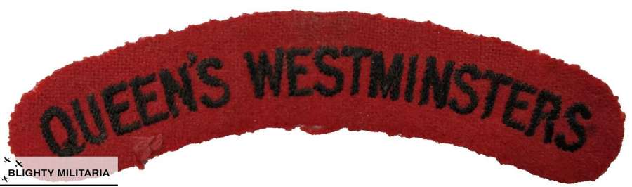 Original WW2 Queen's Westminsters Should Title