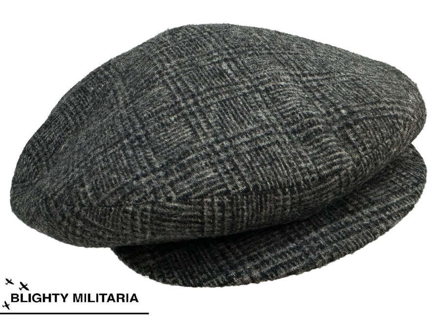 Original 1940s Deadstock Unworn French Flat Cap - Size 58