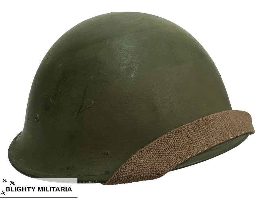 Original 1945 Dated British Army MKIII 'Turtle' Helmet
