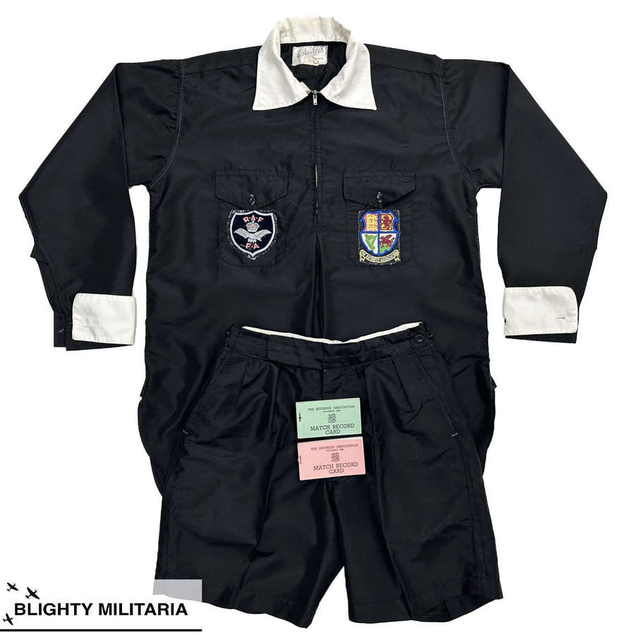 Rare Original 1950s RAF Football Referee Uniform by 'Bukta'