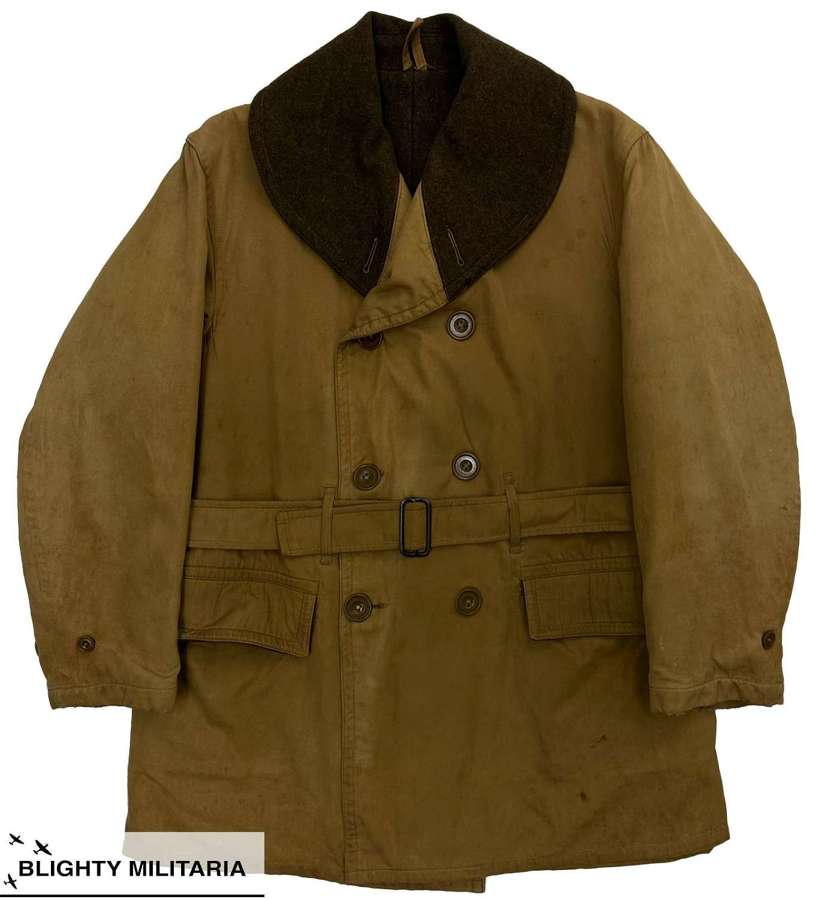 Original 1944 Dated US Army M1938 Enlisted Men's Mackinaw Coat Size 42