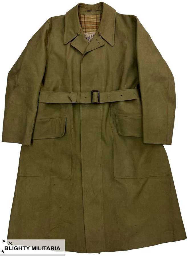 Original 1952 Pattern British Army Officers Macintosh Raincoat Size 13